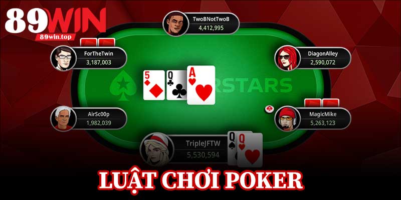 Luật Chơi Poker 89WIN - Bí Kíp Hiểu Nhanh Luật Poker Trong Một Bài - huxio